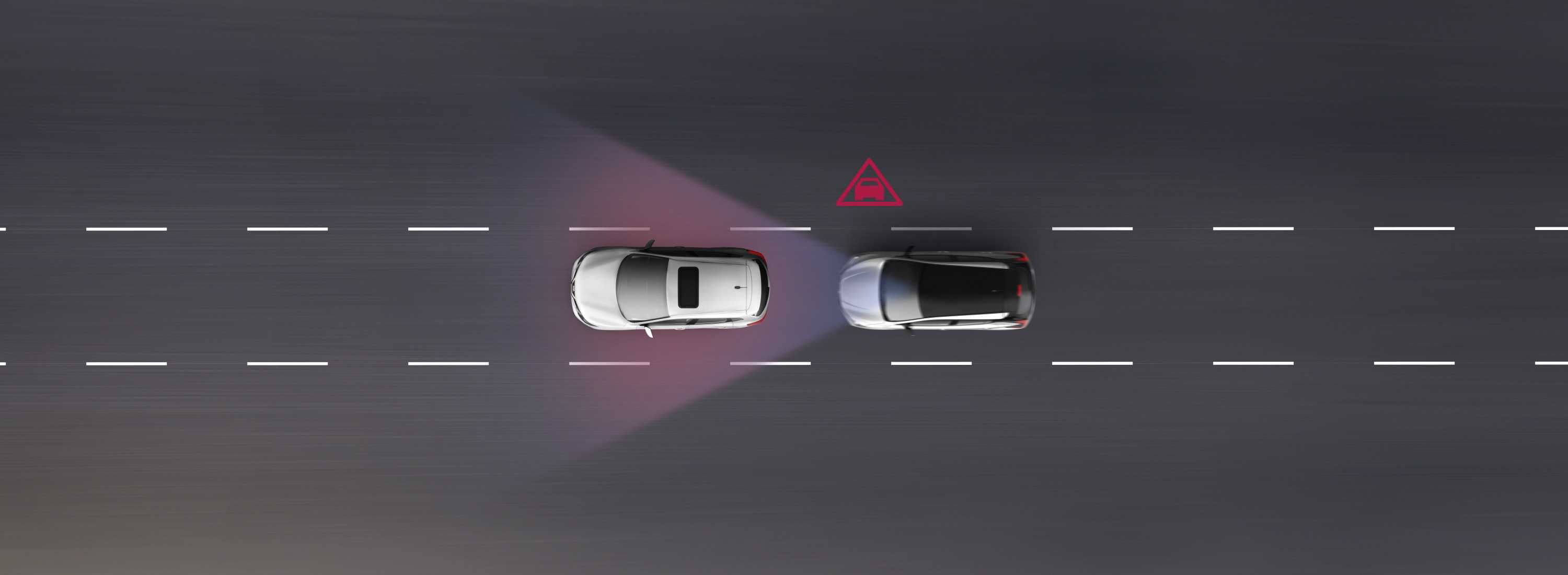 Nissan LEAF Intelligent Emergency Braking animation